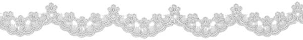 CORDED EDGING - SILVER